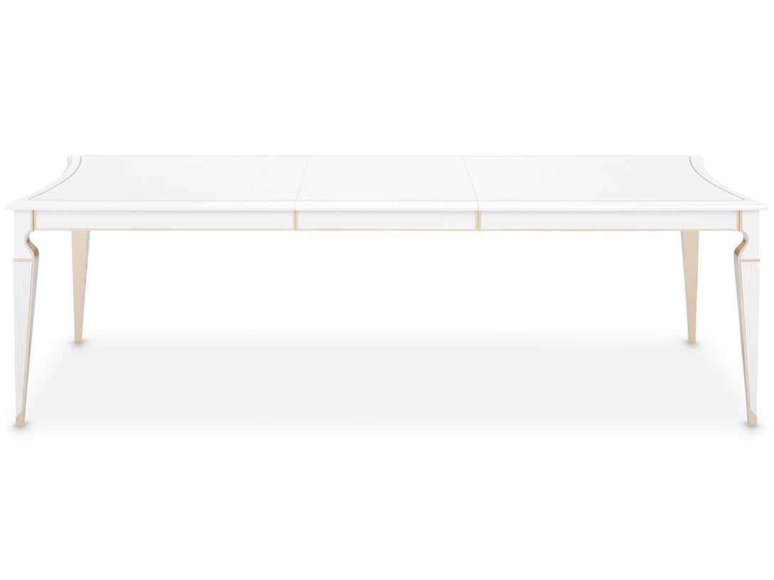 Michael Amini La Marisia Rectangular Wood Dining Table