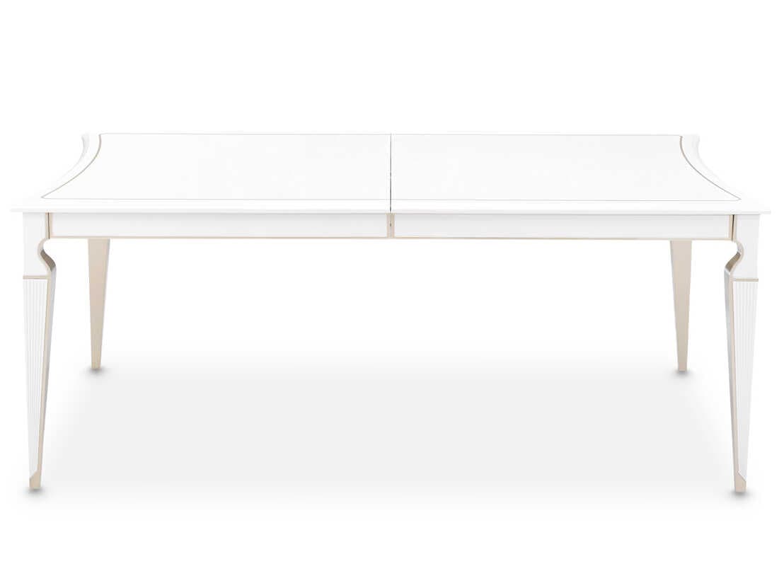 Michael Amini La Marisia Rectangular Wood Dining Table