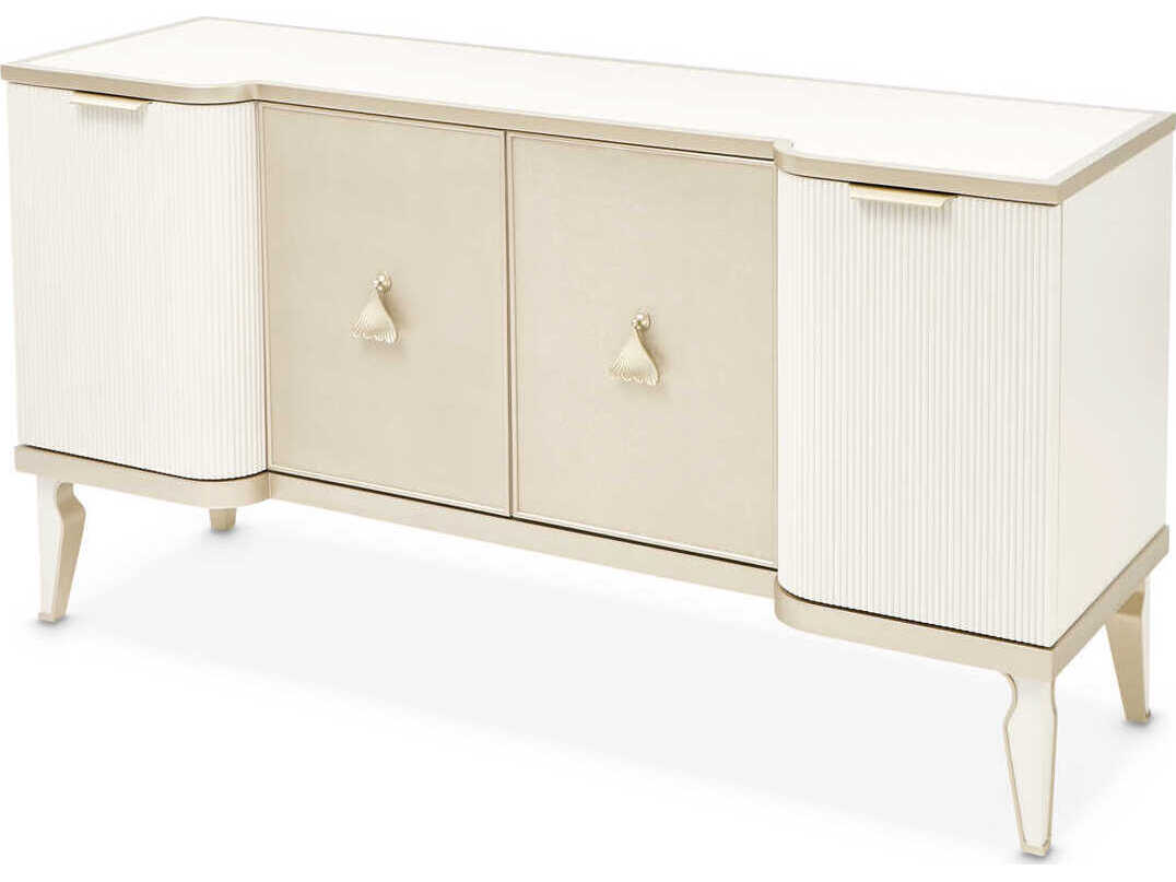 Michael Amini La Marisia 68" Poplar Wood Sideboard