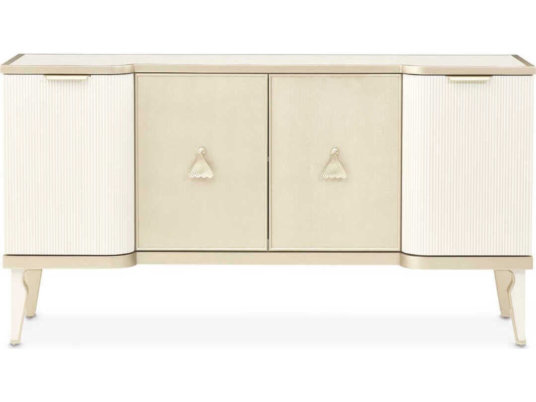 Michael Amini La Marisia 68" Poplar Wood Sideboard