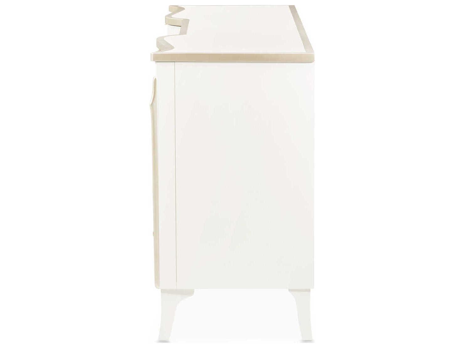 Michael Amini La Marisia White Poplar Wood Dresser