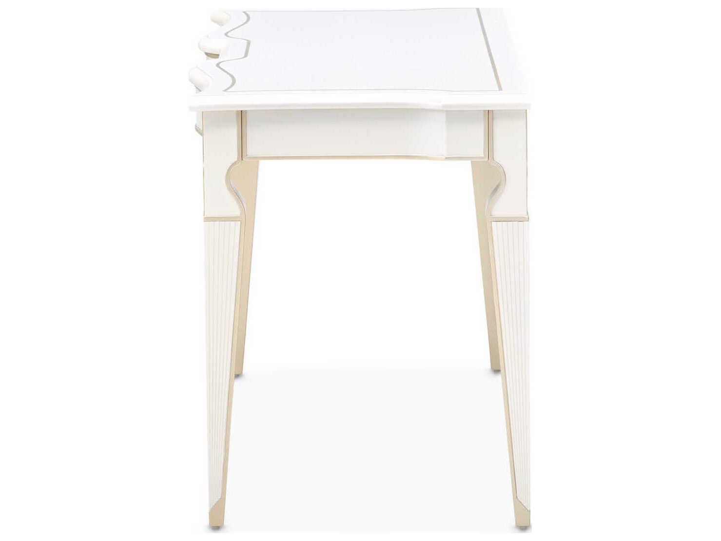 Michael Amini La Marisia Poplar Wood Vanity Table