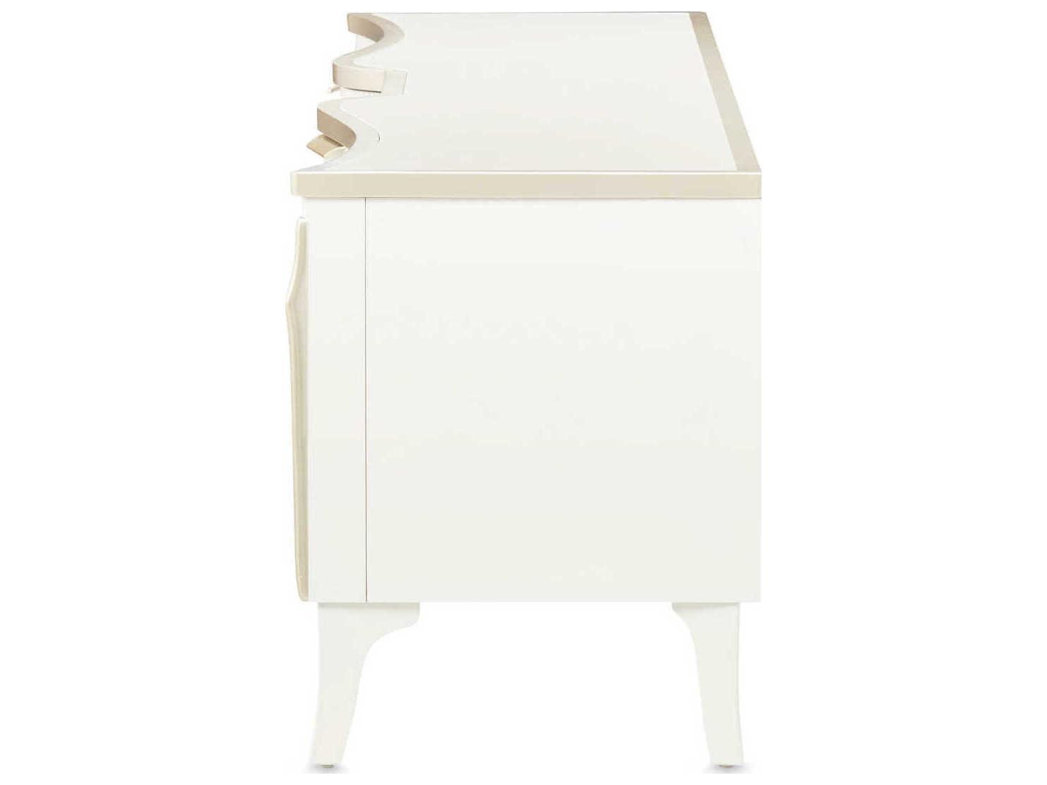 Michael Amini La Marisia 80" Poplar Wood Media Console