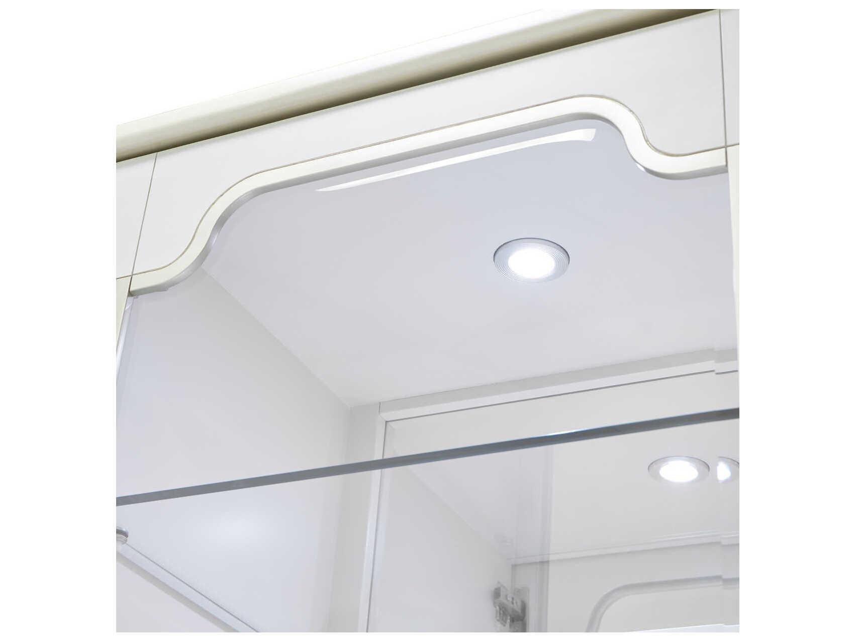 Michael Amini La Marisia Poplar Wood Display Cabinet