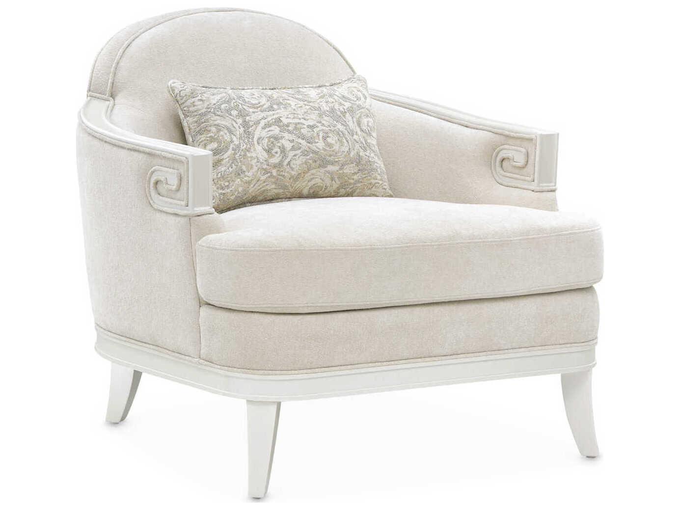 Michael Amini La Marisia Cream Accent Chair