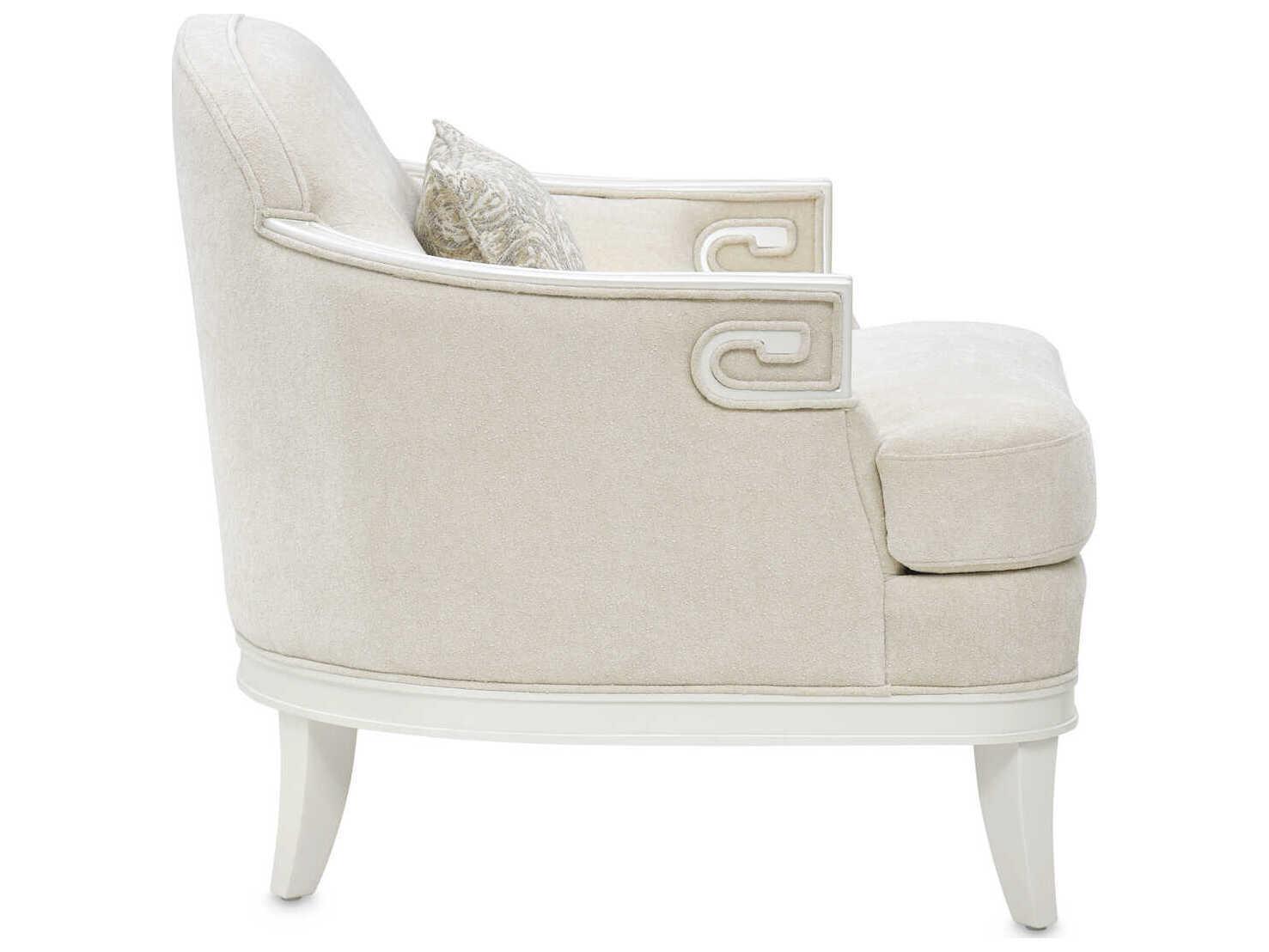 Michael Amini La Marisia Cream Accent Chair