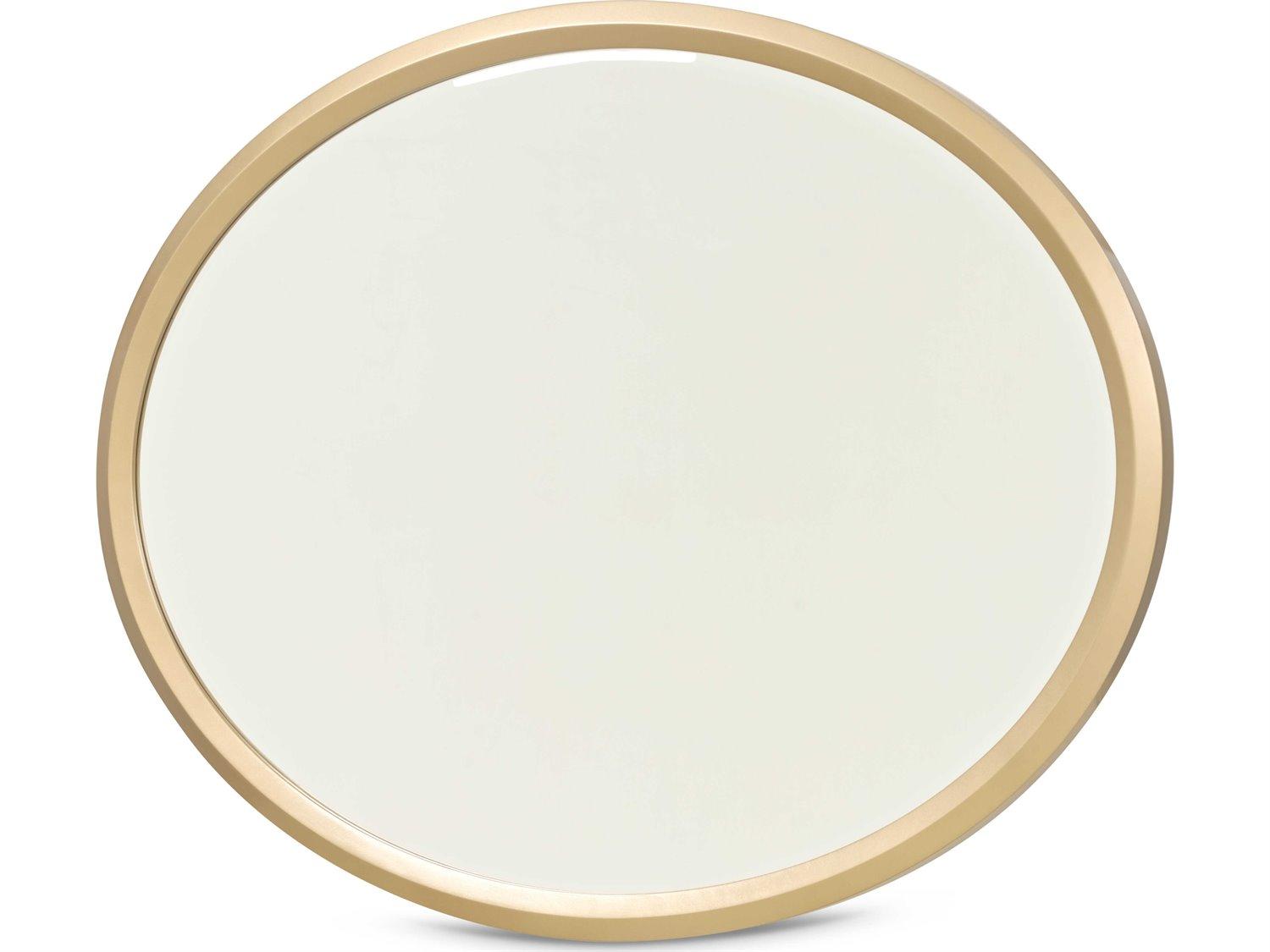 Michael Amini Fantosini Gold Oval Dresser Mirror