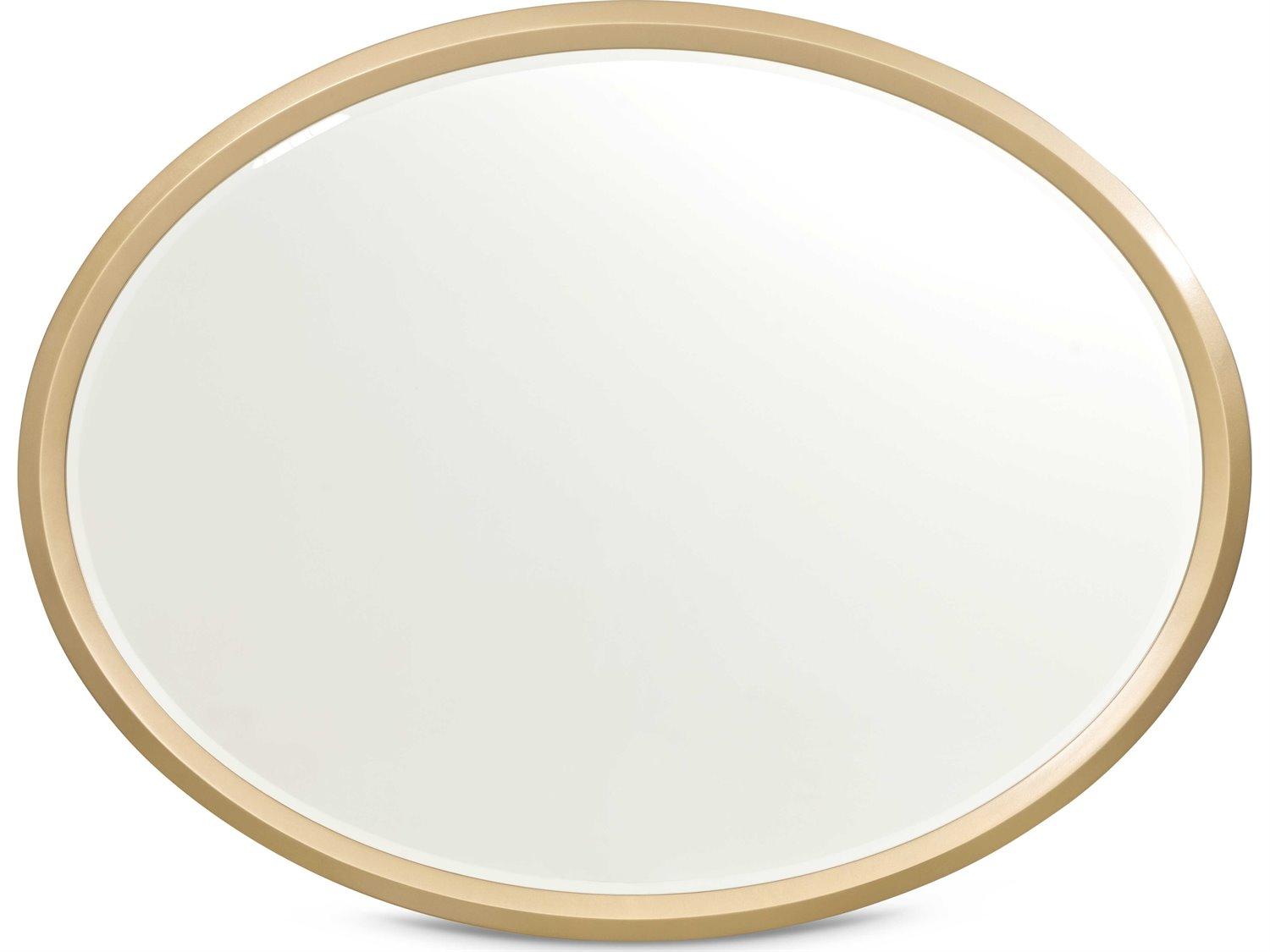 Michael Amini Fantosini Gold Oval Dresser Mirror