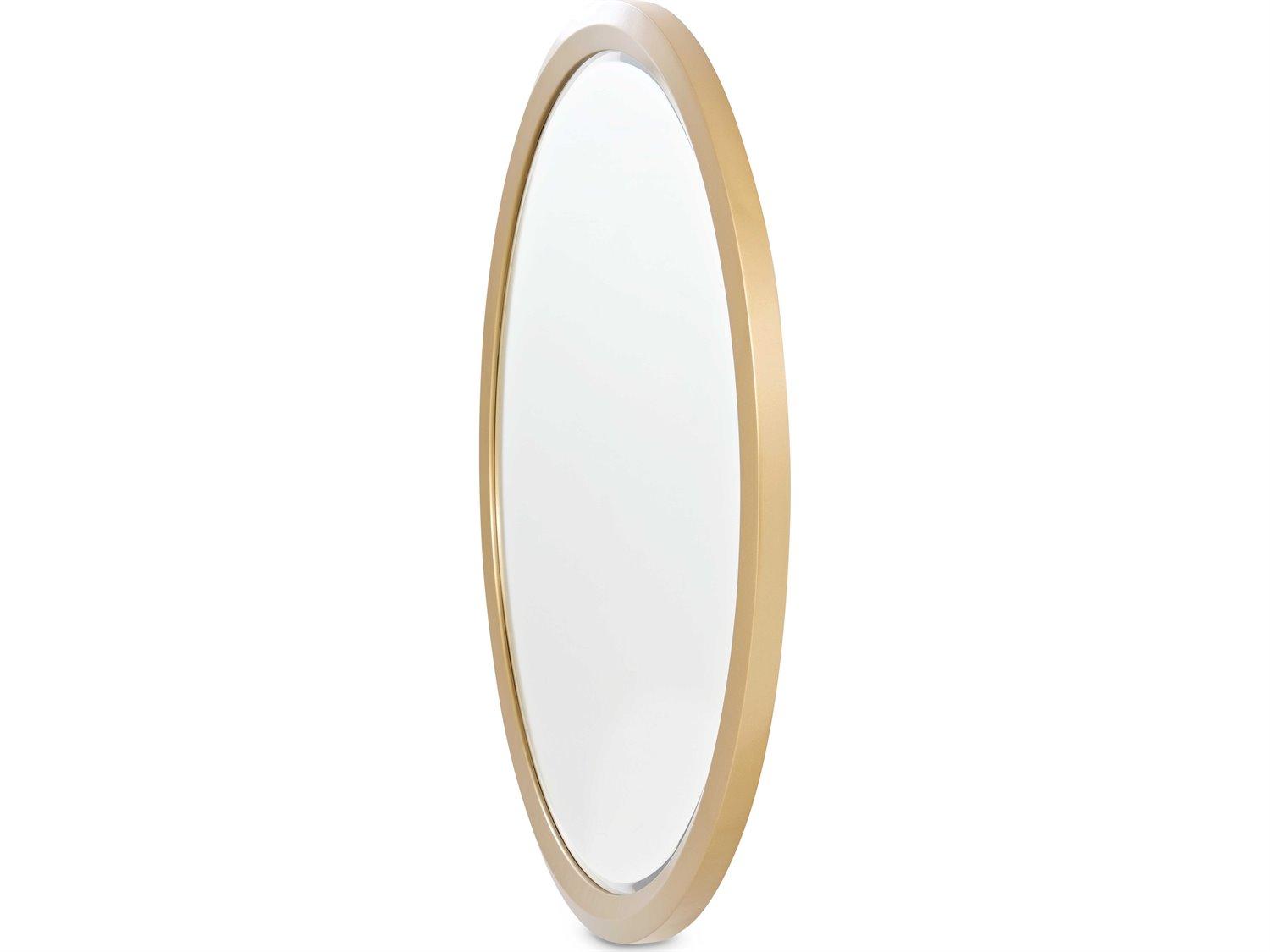 Michael Amini Fantosini Gold Oval Dresser Mirror