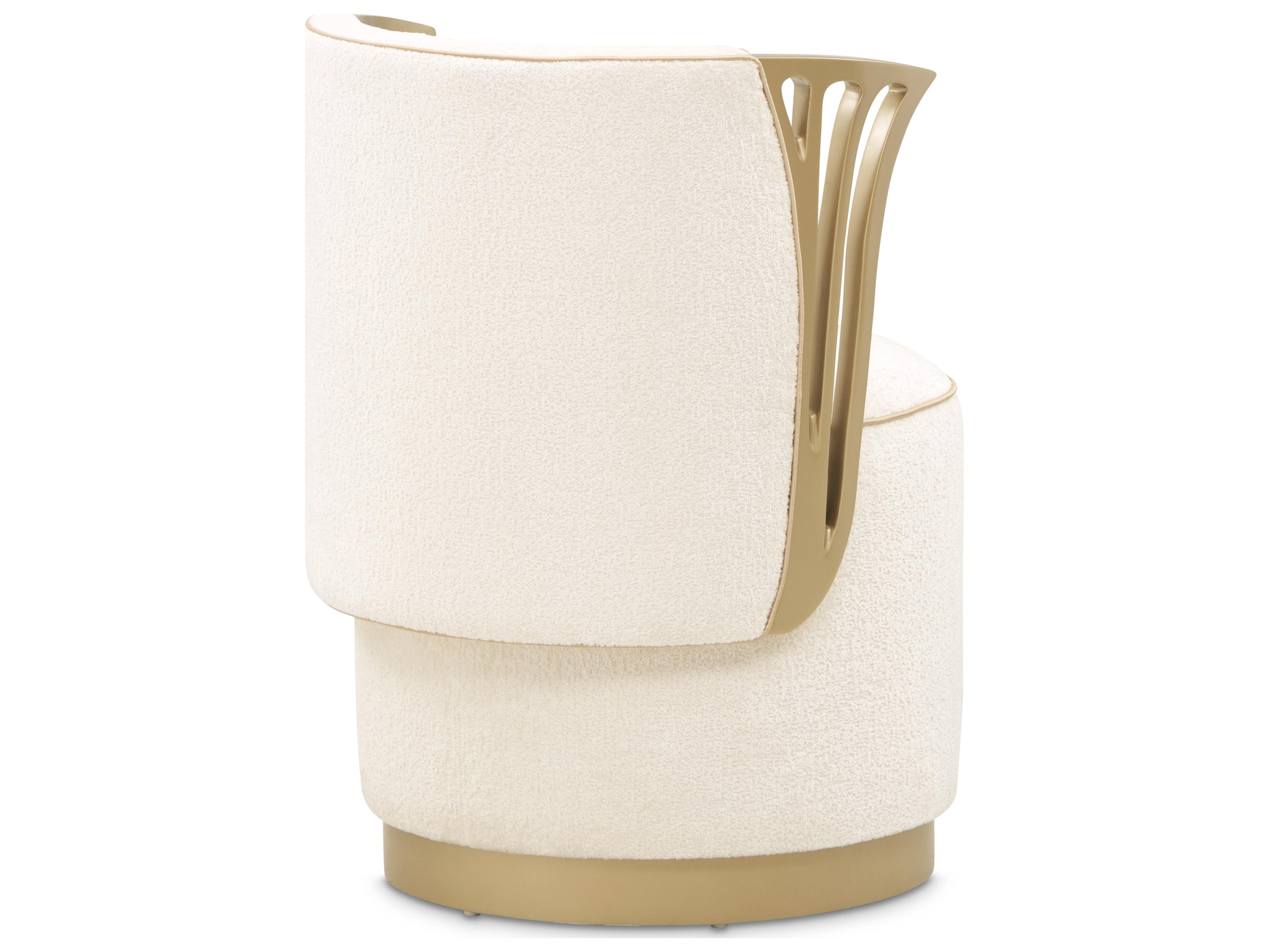 Michael Amini La Terrazza Cream Vanity Chair
