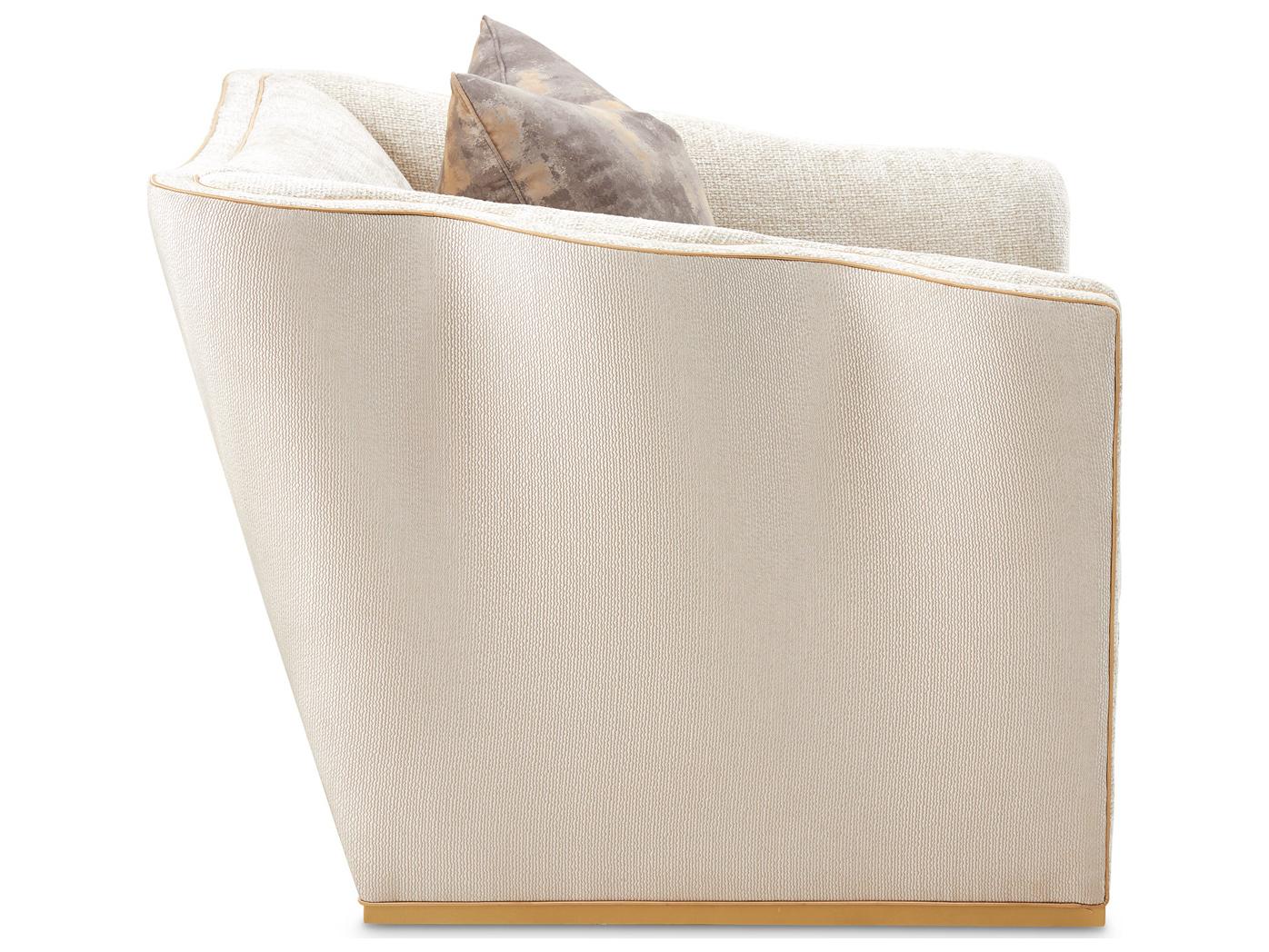 Michael Amini La Terrazza Champagne Accent Chair