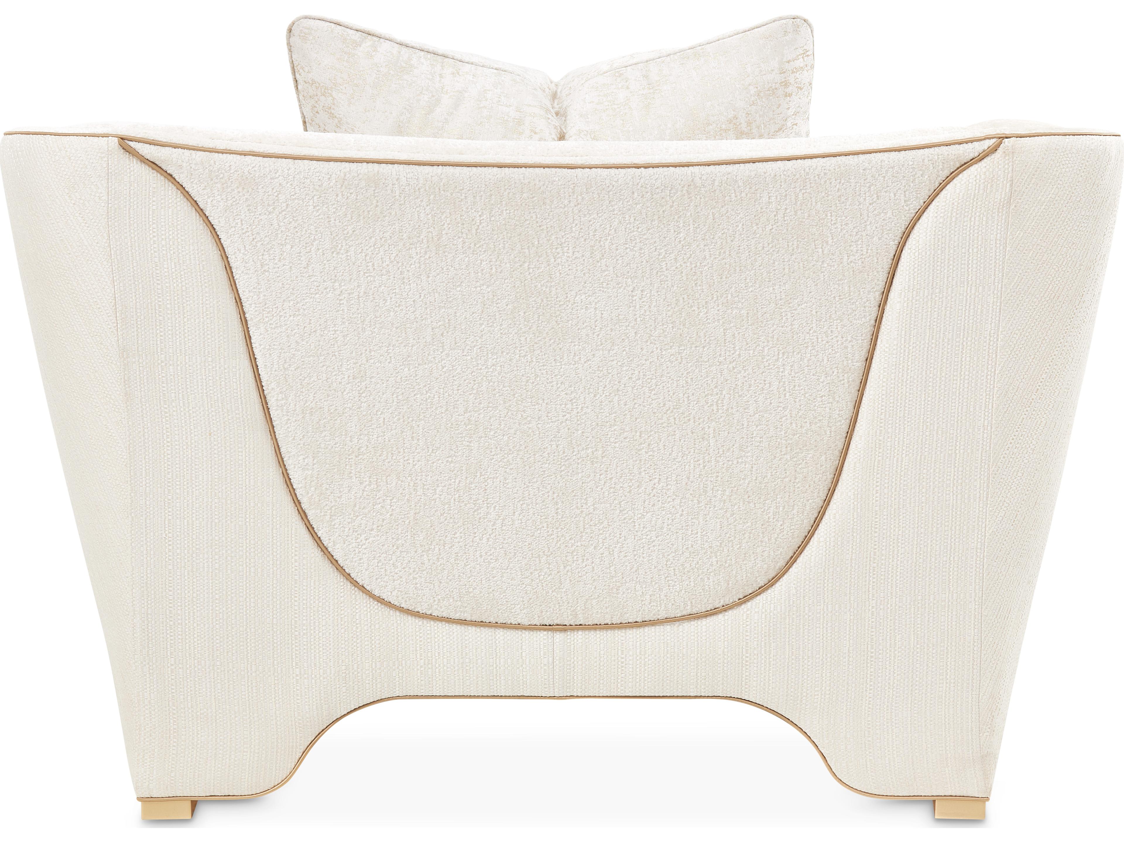 Michael Amini La Terrazza Champagne Accent Chair