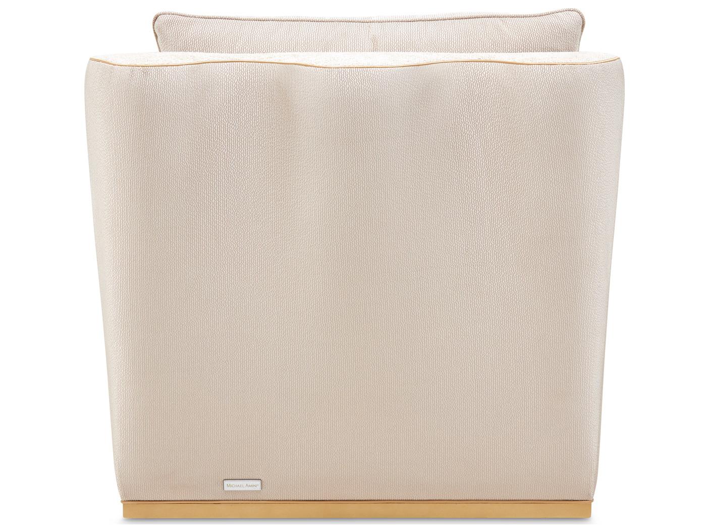 Michael Amini La Terrazza Beige Upholstered Chaise