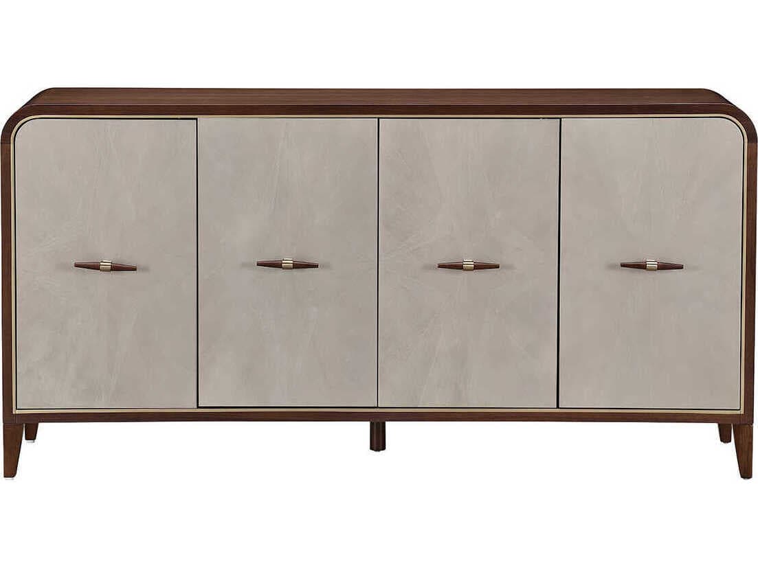 Michael Amini Houston 72" Birch Wood Sideboard