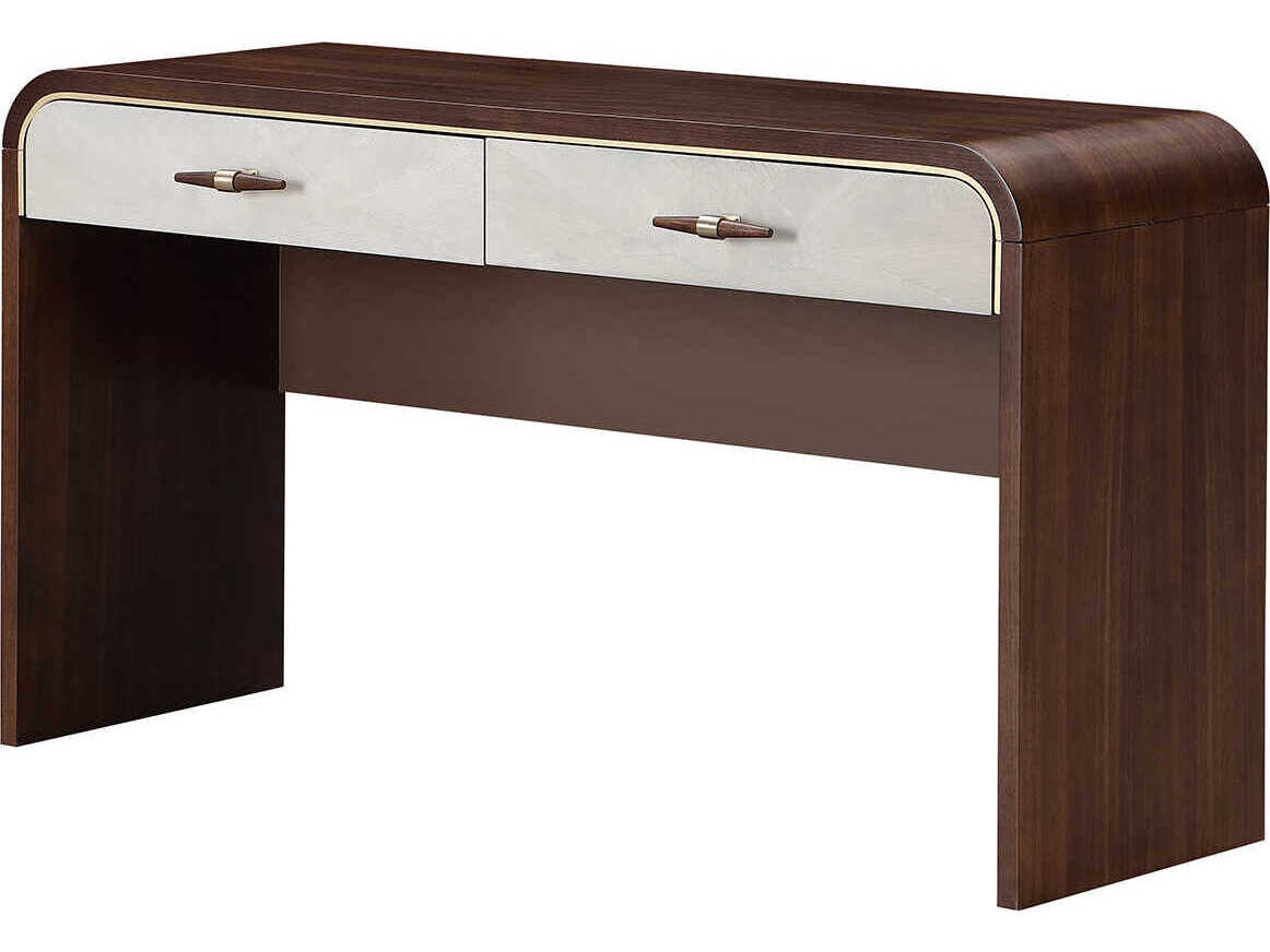 Michael Amini Houston Birch Wood Vanity Table