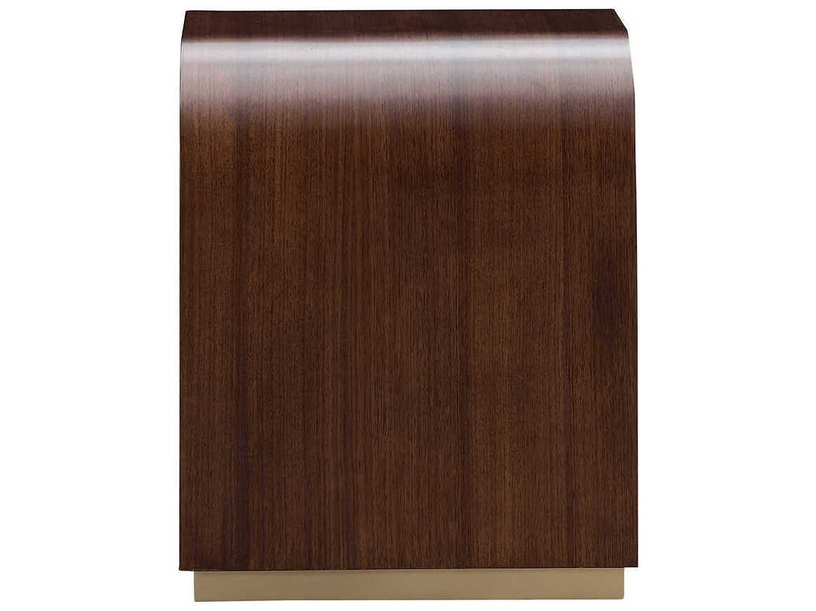 Michael Amini Houston Rectangular Wood End Table