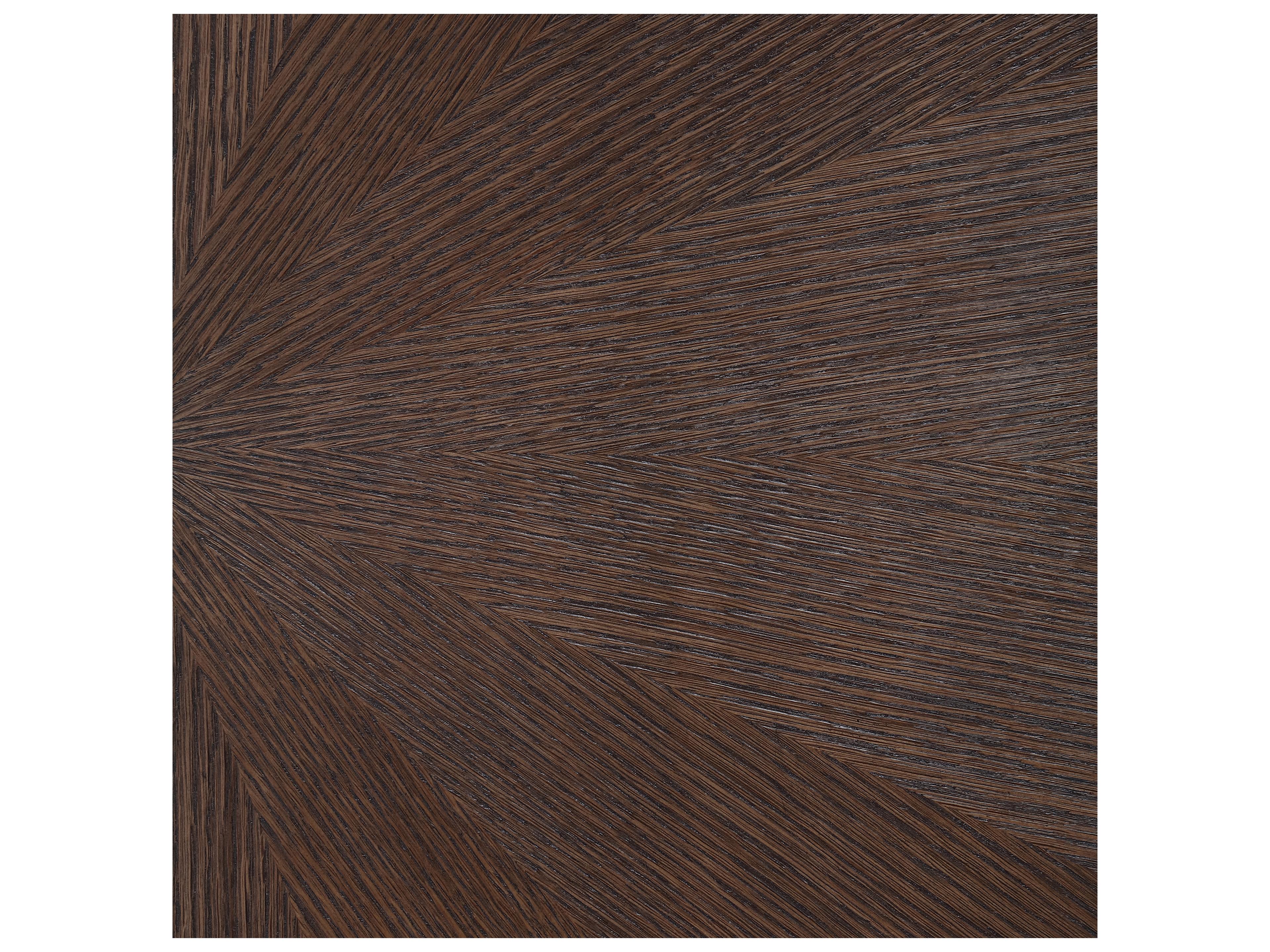 Michael Amini West Kensington Espresso Round Wood Dining Table