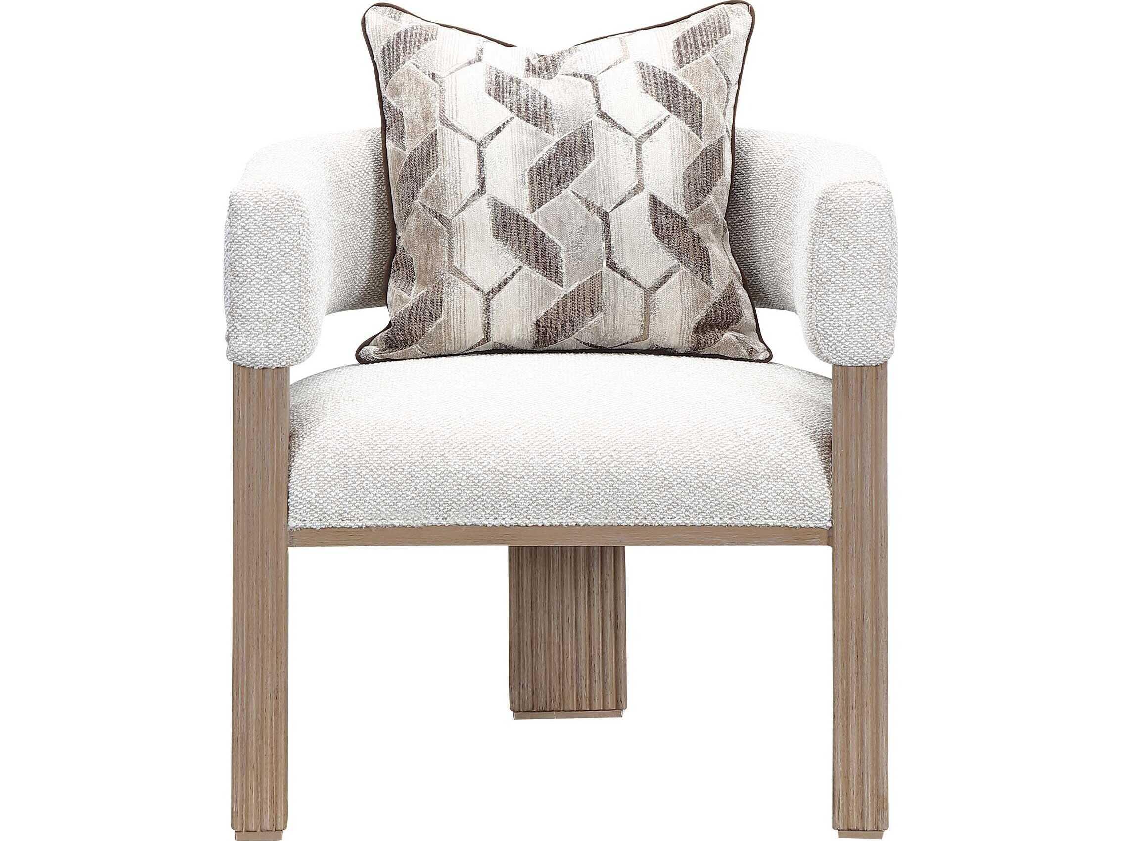 Michael Amini West Kensington Beige Accent Chair