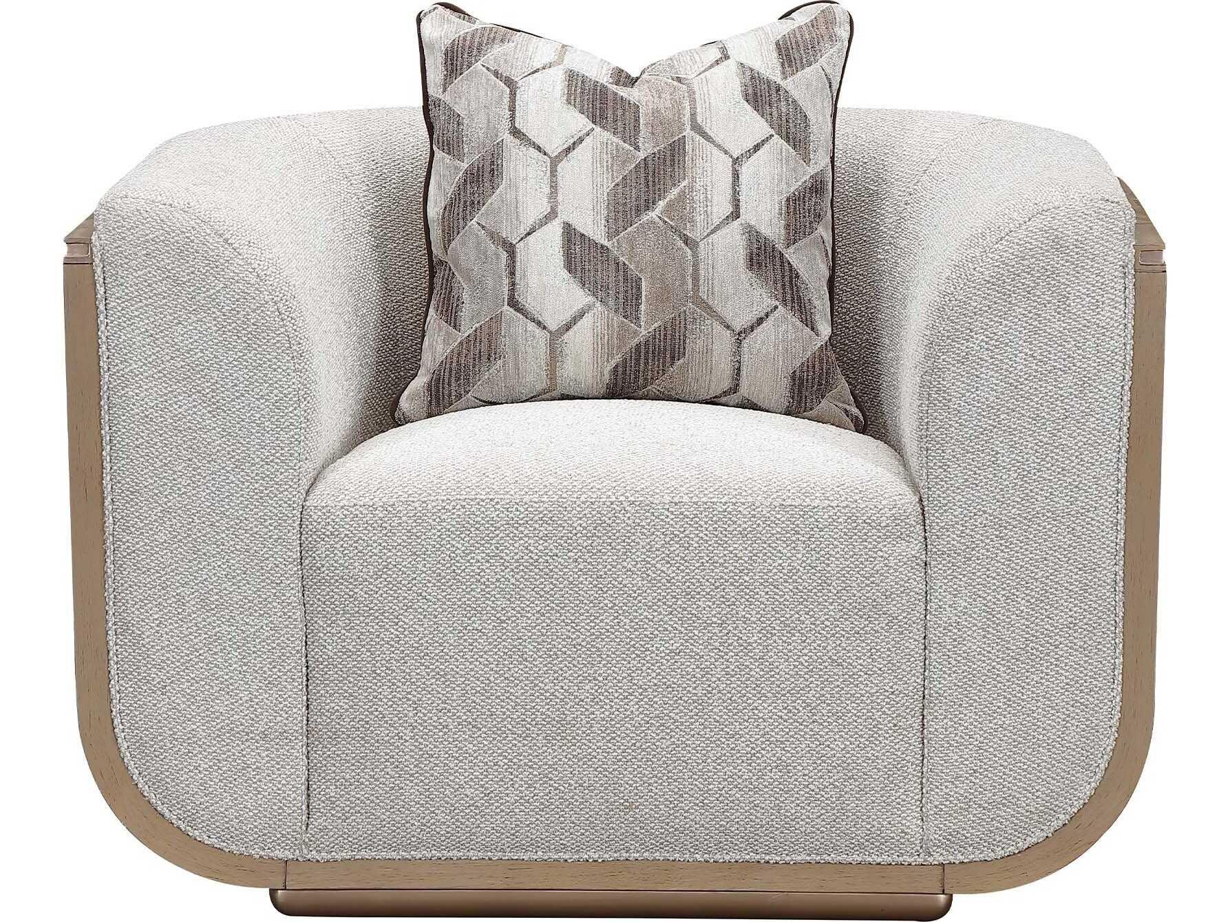 Michael Amini West Kensington Beige Accent Chair
