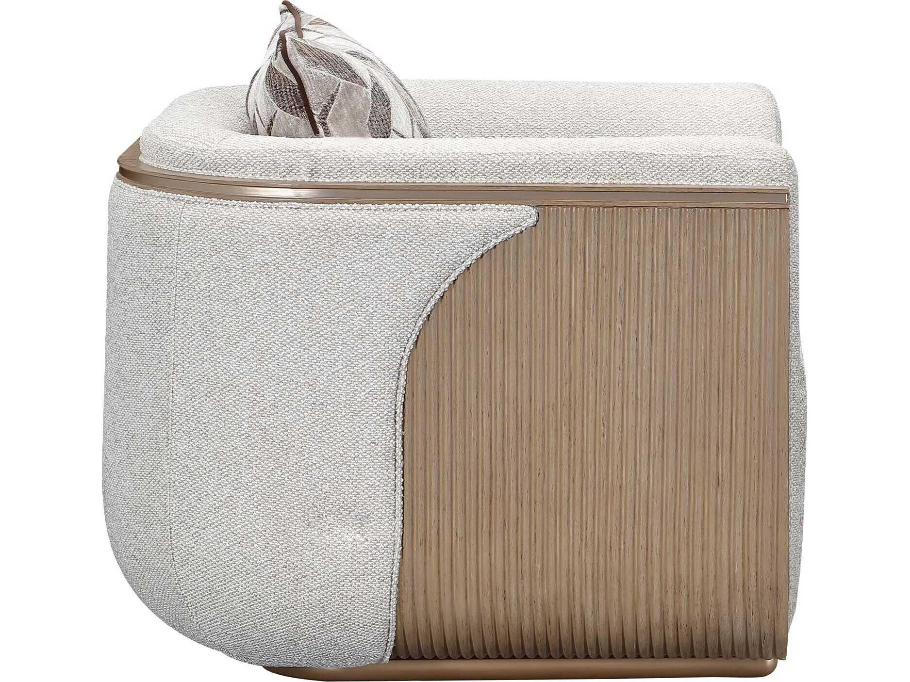 Michael Amini West Kensington Beige Accent Chair