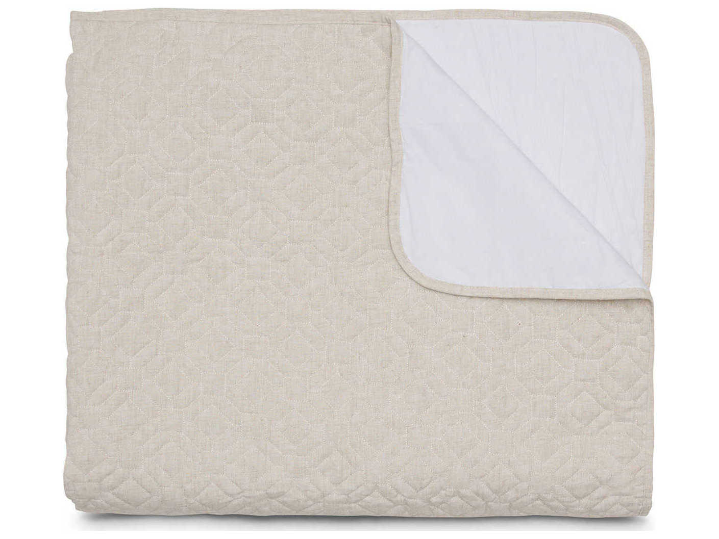 Luxecor Taylor Linen Three-Piece King Coverlet/Duvet Set