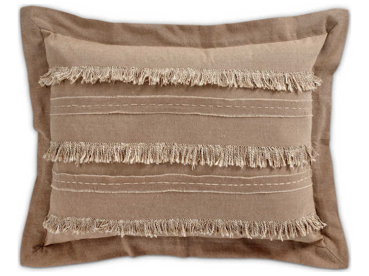 Michael Amini Country Lane Toast Eight-Piece King Duvet Set