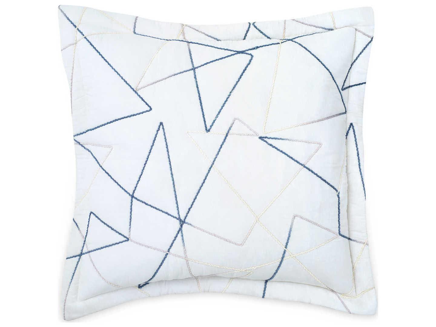 Michael Amini Lennox White Six-Piece King Comforter Set