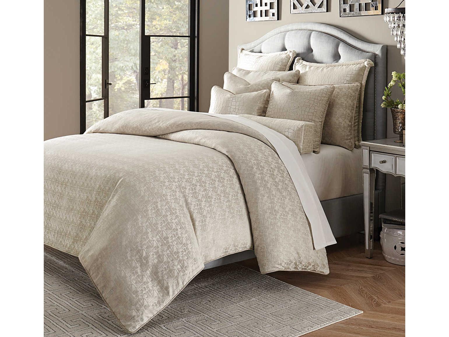 Luxecor Carlyle Platinum Ten-Piece King Comforter Set
