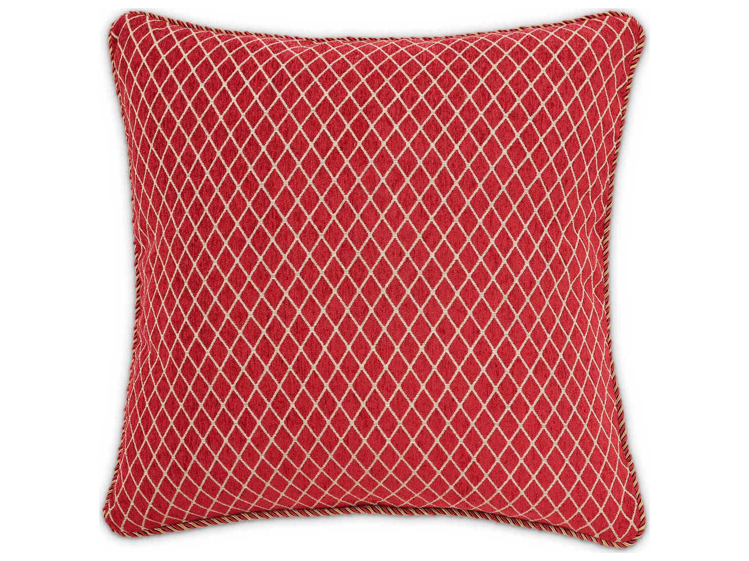 Michael Amini Bedding Lafayette Red Comforter Set