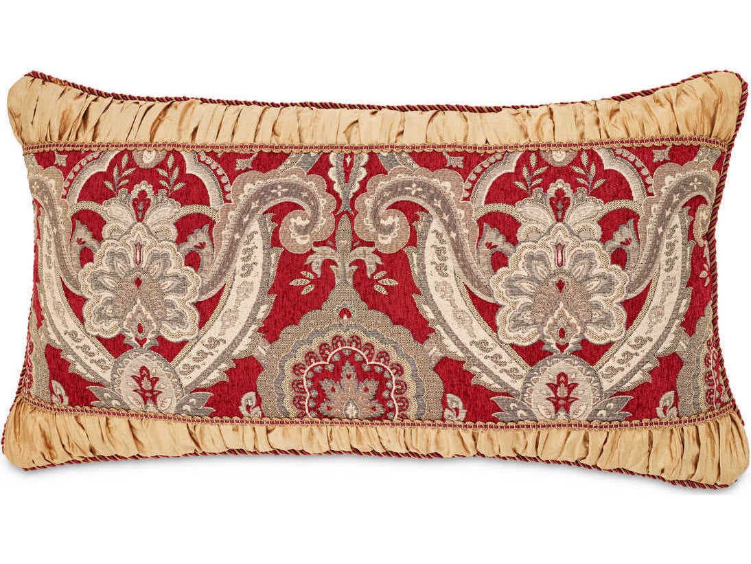 Michael Amini Bedding Lafayette Red Comforter Set