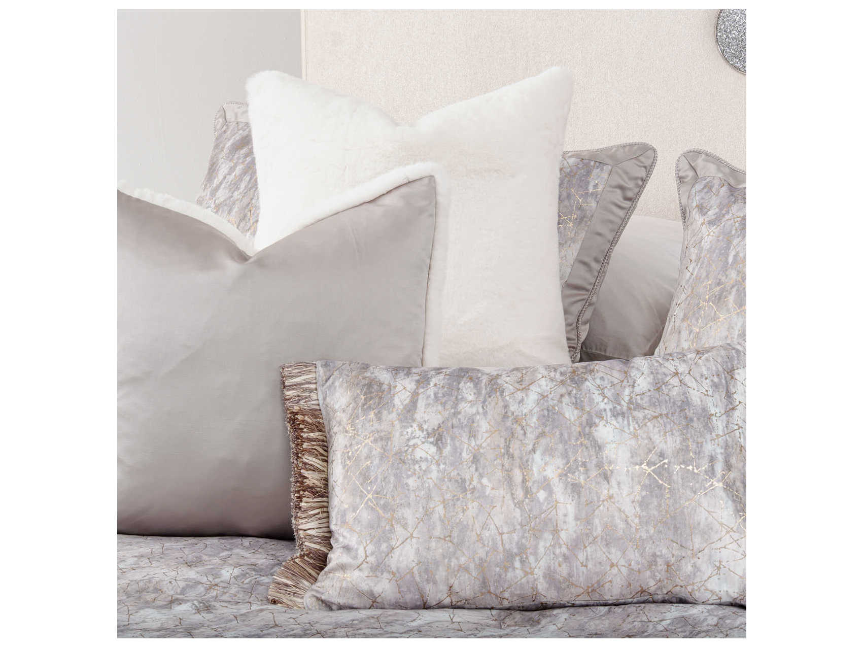 Michael Amini Bedding Odessa Mist Comforter Set