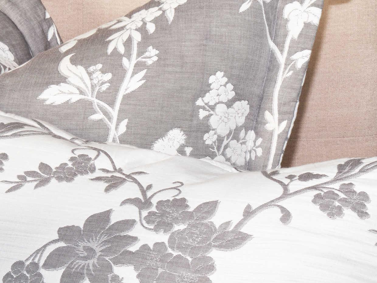 Michael Amini Mika Dove Five-Piece Queen Duvet Set