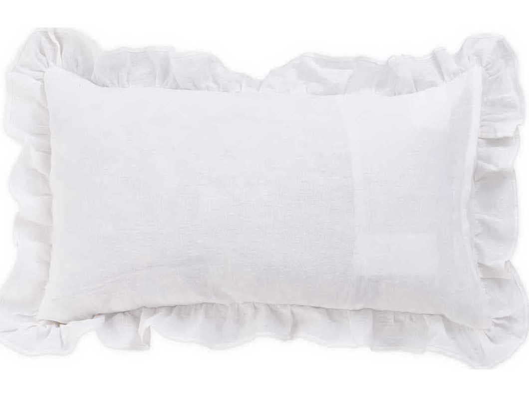 Michael Amini Cherry Hill White Six-Piece Queen Duvet Set