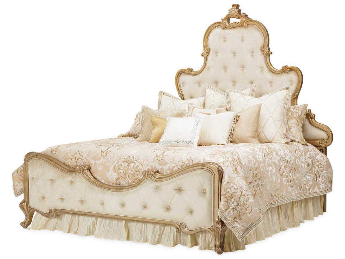 Michael Amini Bedding Luxembourg Creme Comforter Set