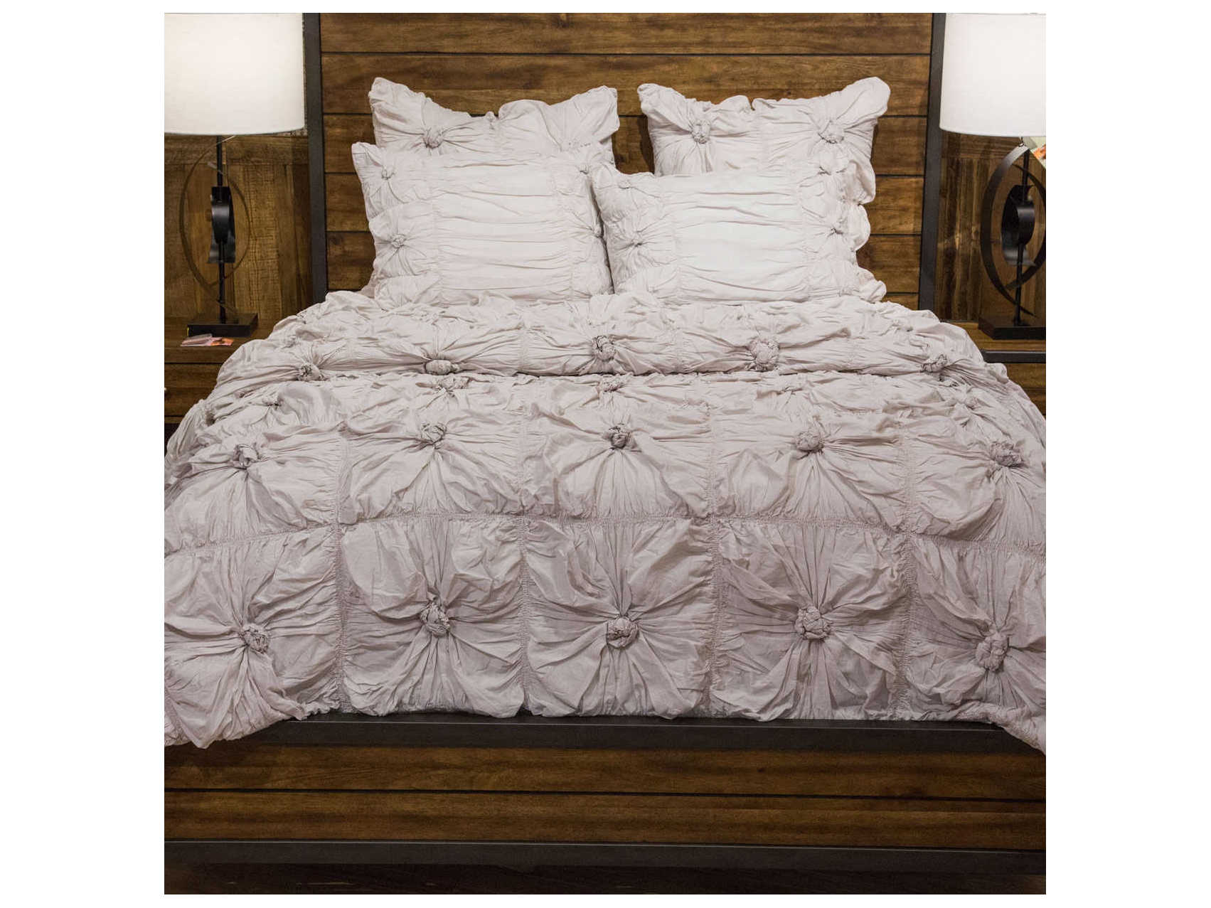 Michael Amini Savanna Stone Two-Piece Twin Comforter Set