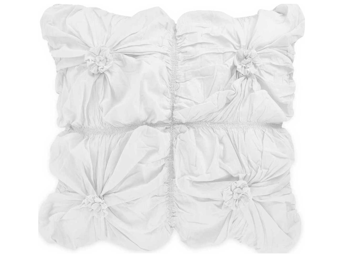 Michael Amini Savanna White Two-Piece Twin Comforter Set