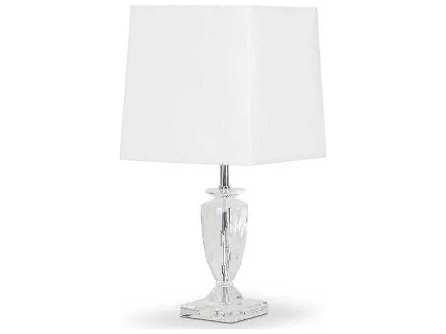 Michael Amini Montreal Crystal Clear Table Lamp