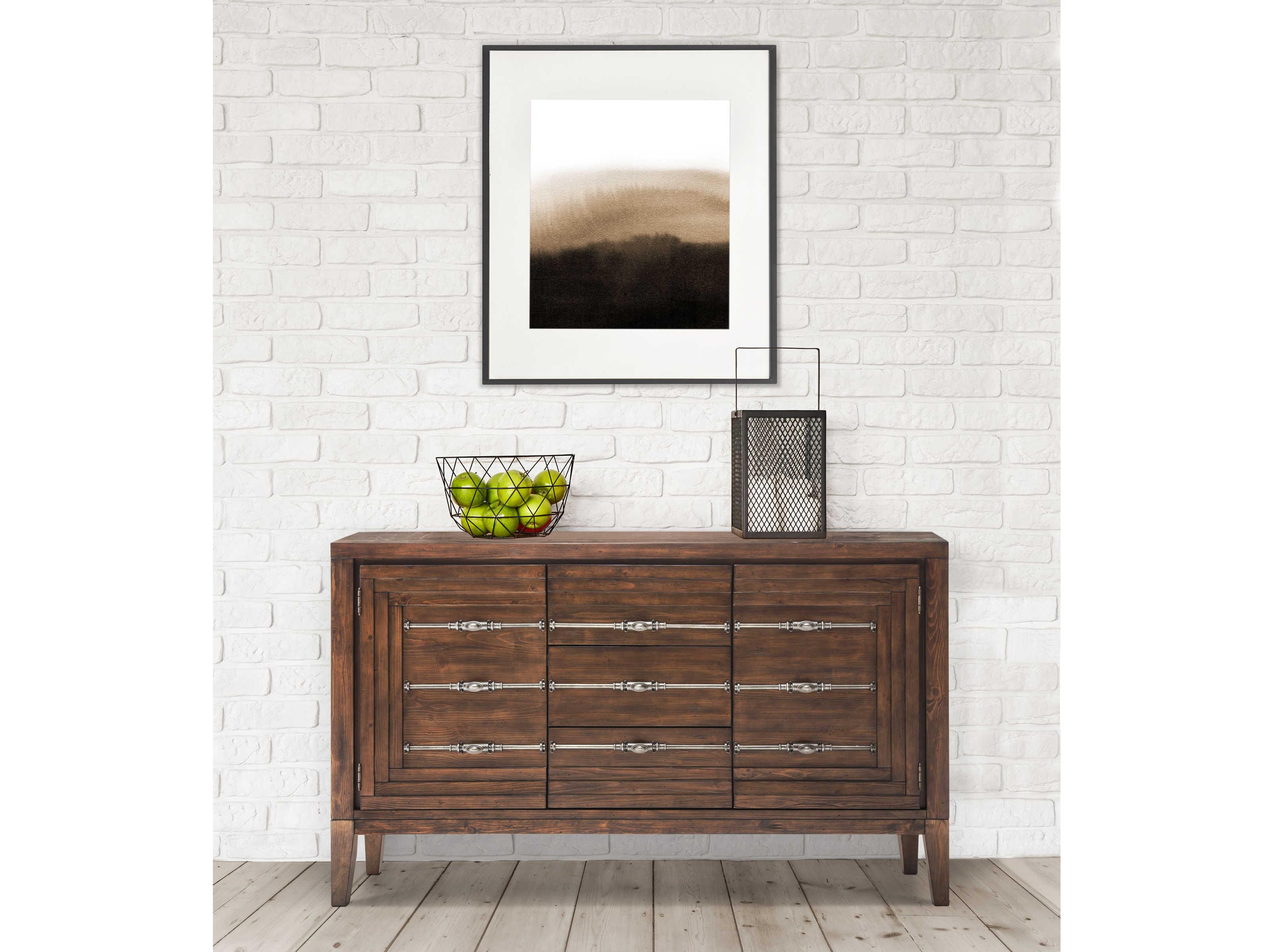 Michael Amini Carrollton 68" Spruce Wood Sideboard
