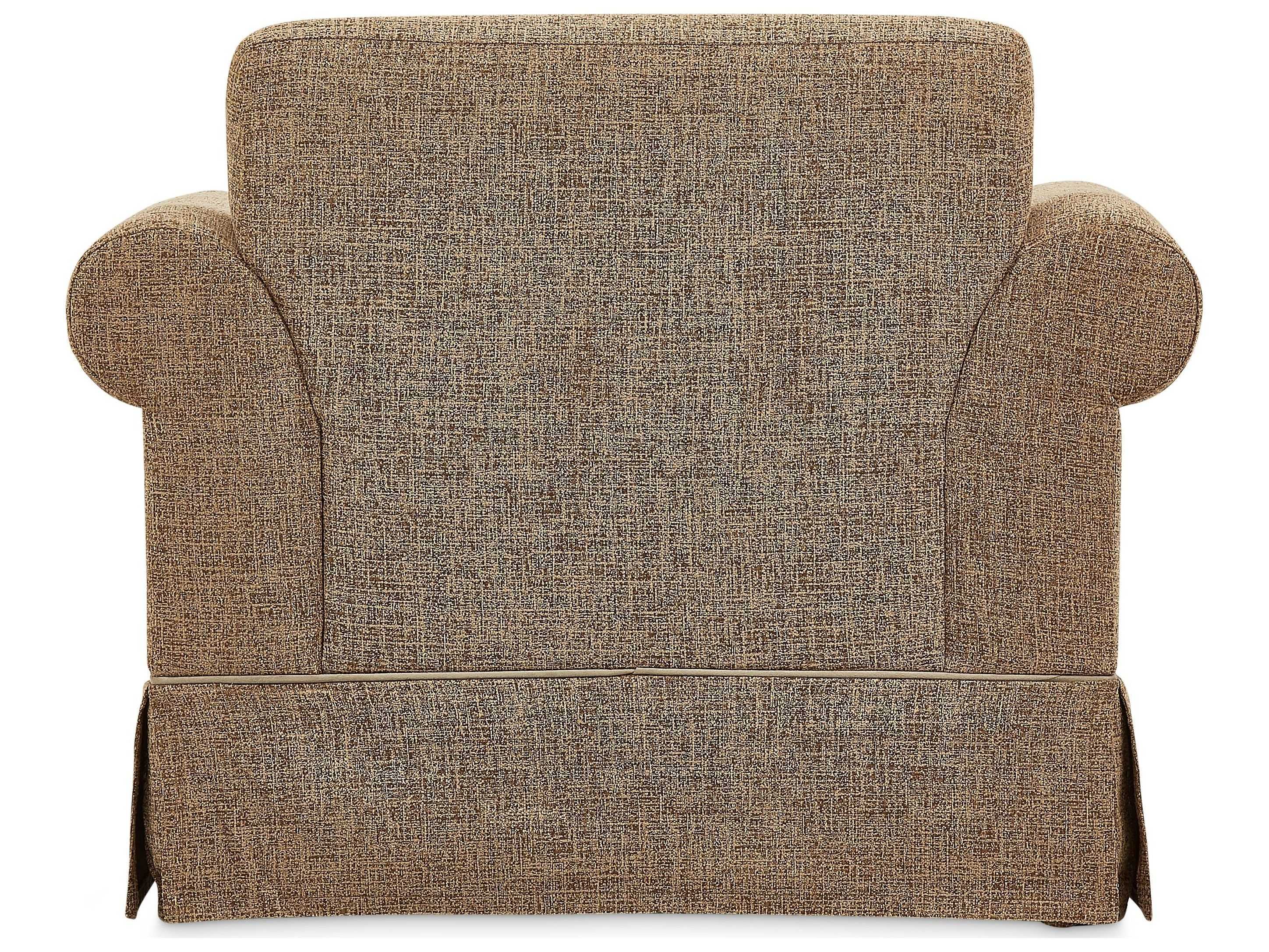 Michael Amini Carrollton Brown Accent Chair