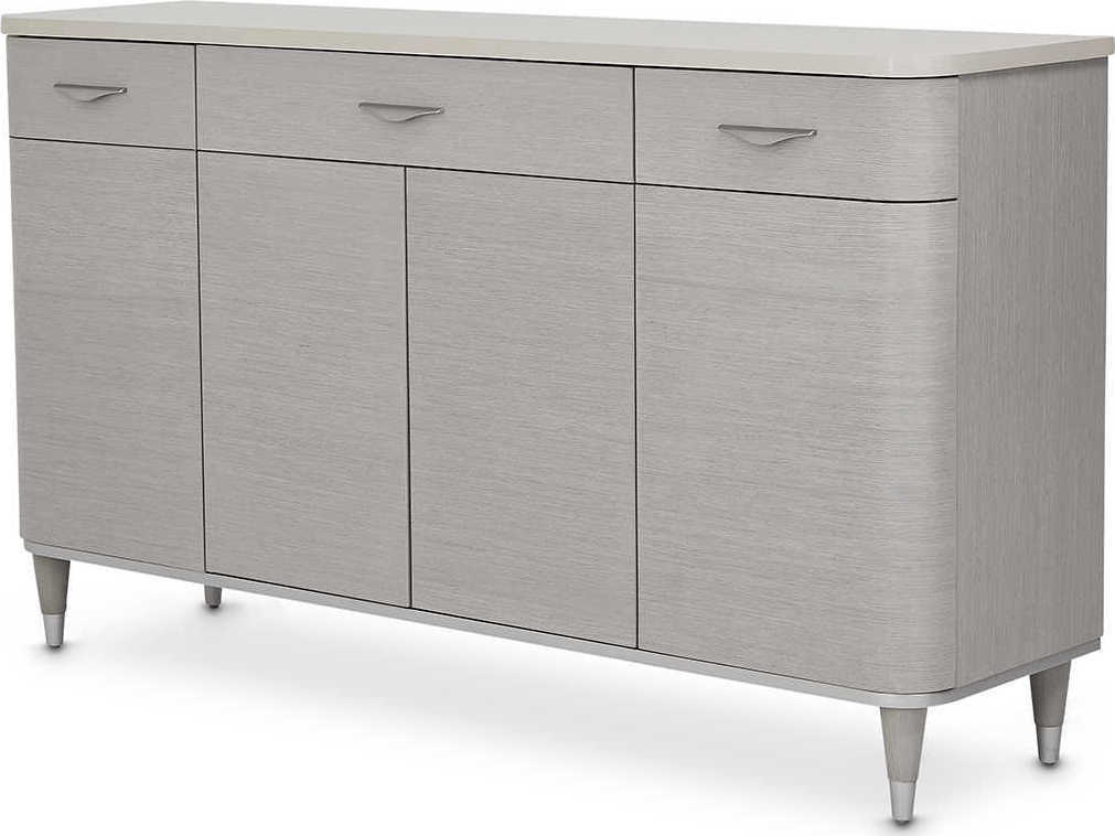 Luxecor Gilded 68" Poplar Wood Moonlight Sideboard