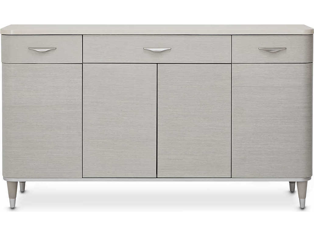 Luxecor Gilded 68" Poplar Wood Moonlight Sideboard