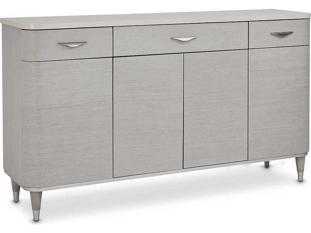 Luxecor Gilded 68" Poplar Wood Moonlight Sideboard
