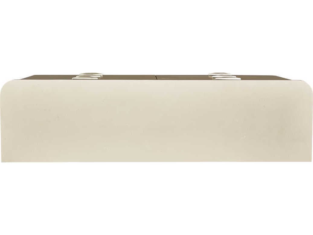 Luxecor Gilded 6-Drawers Gray Poplar Wood Double Dresser