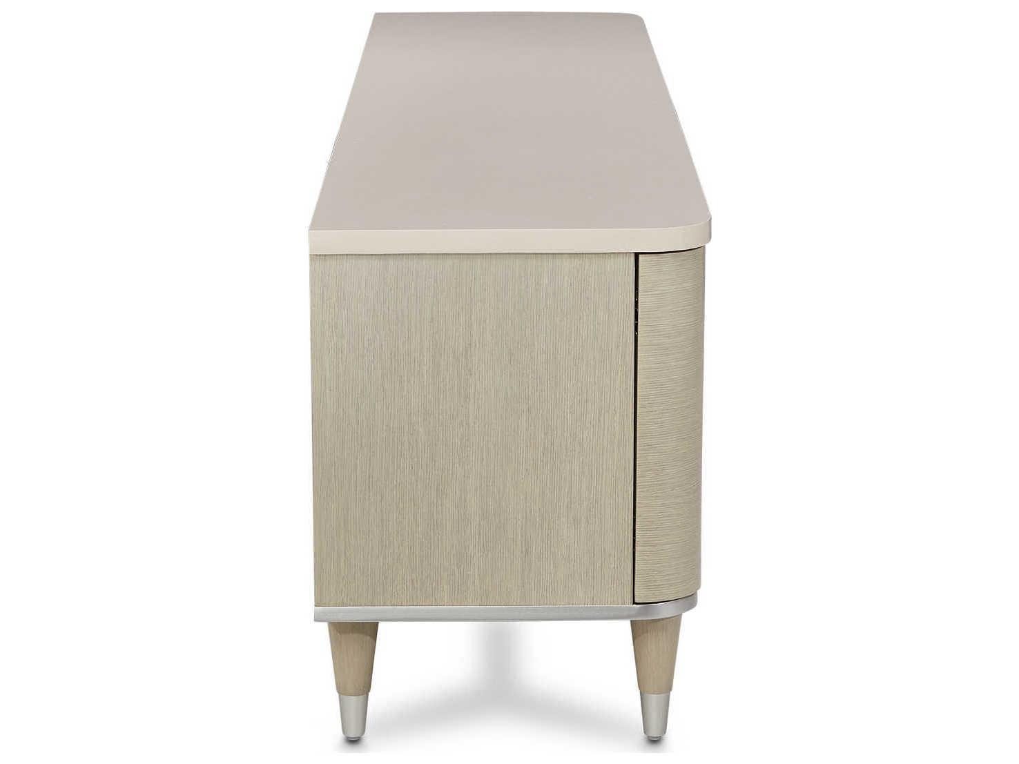 Luxecor Gilded 84" Poplar Wood Moonlight Media Console