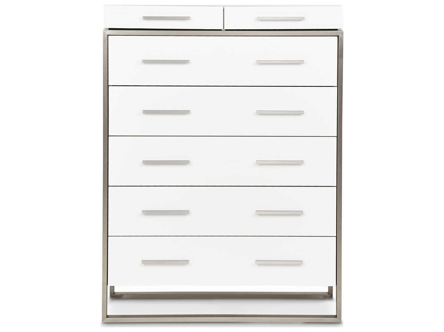 Michael Amini Marquee Cloud White Accent Chest
