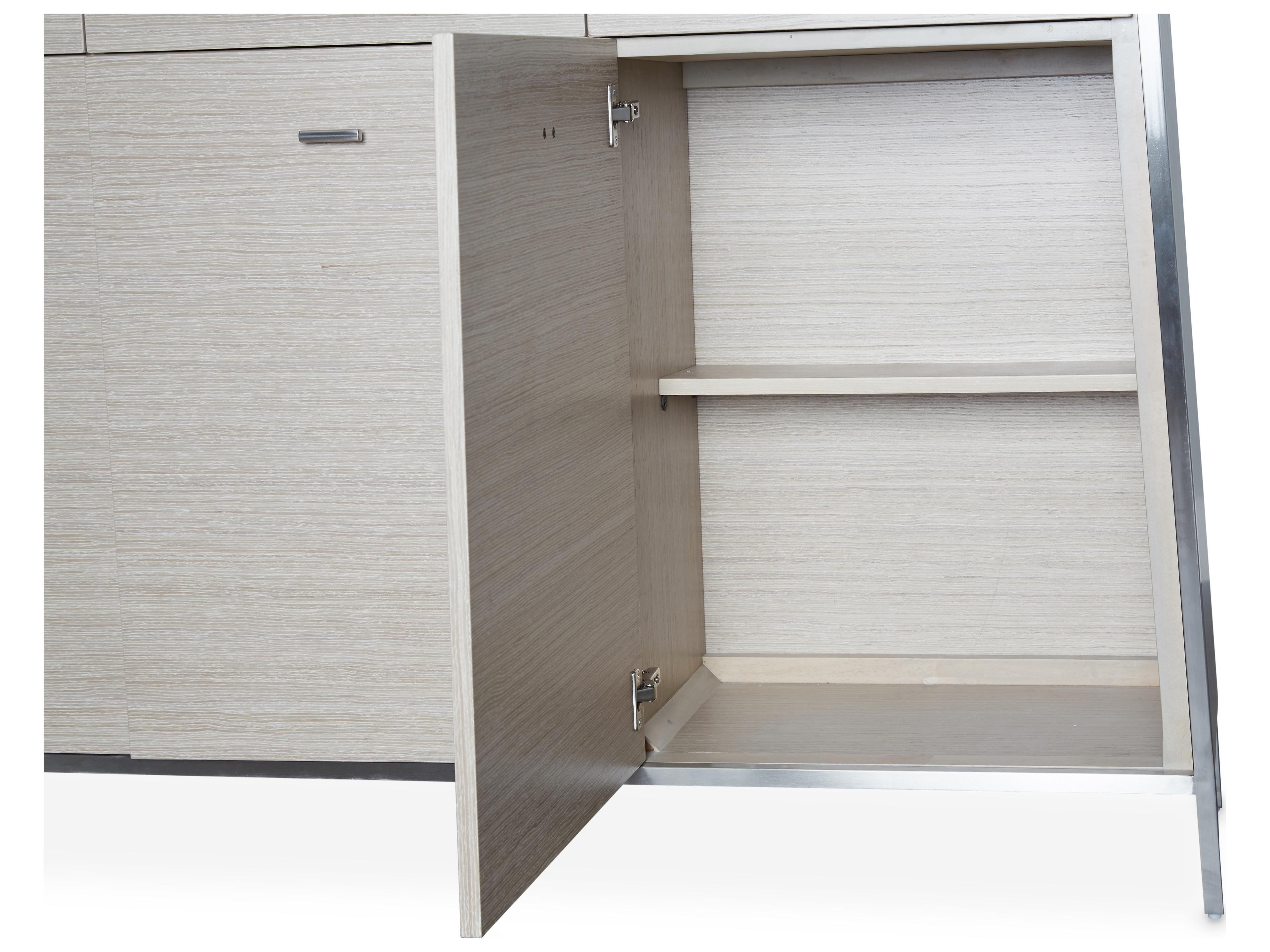 Michael Amini Silverlake Village 68" Oak Wood Sideboard