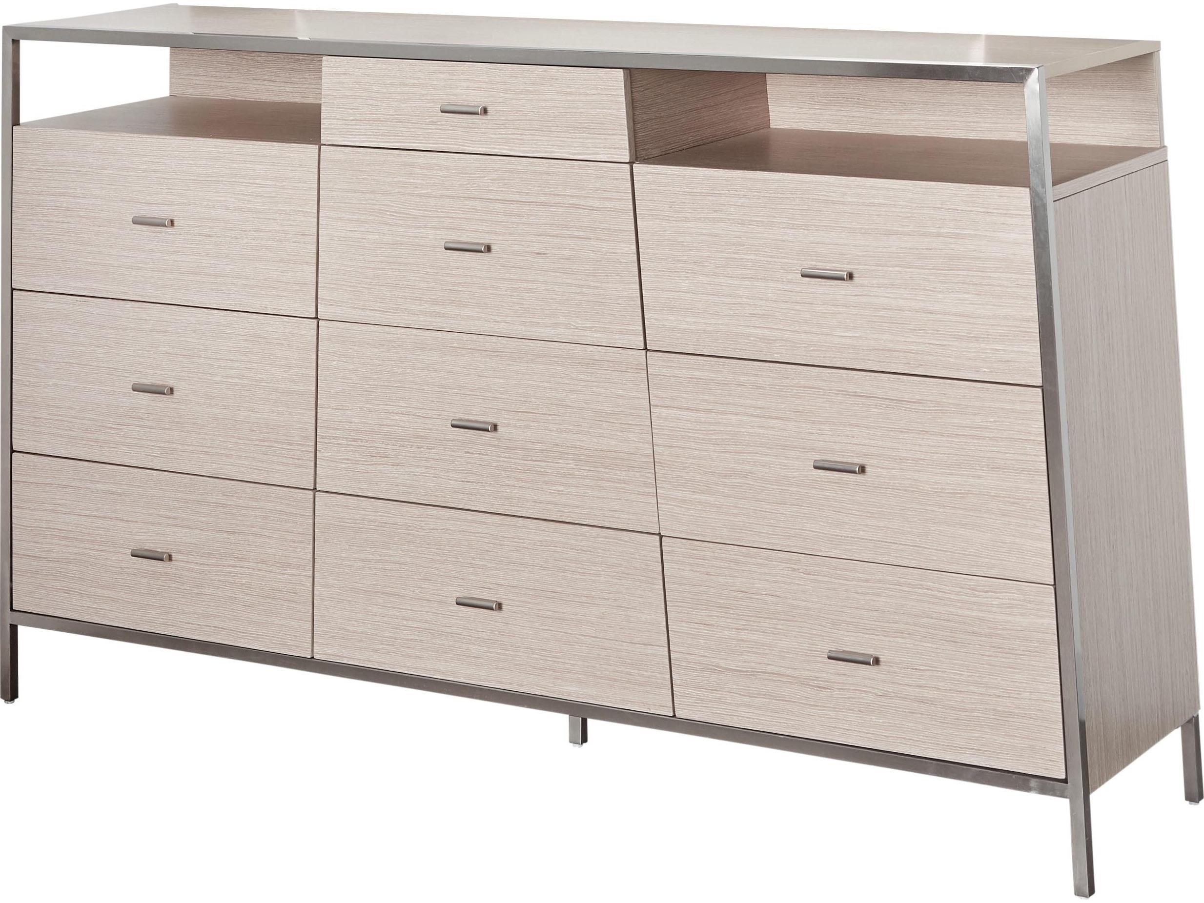 Michael Amini Silverlake Village Oak Wood Dresser