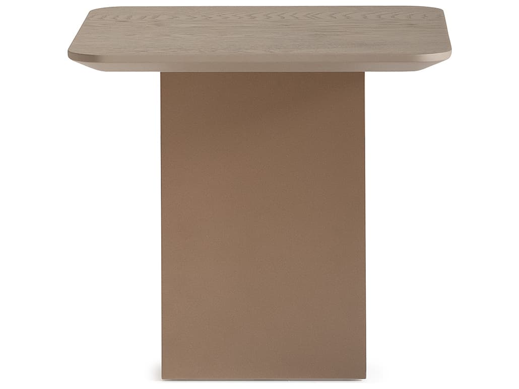 Michael Amini Canberra Square Wood End Table