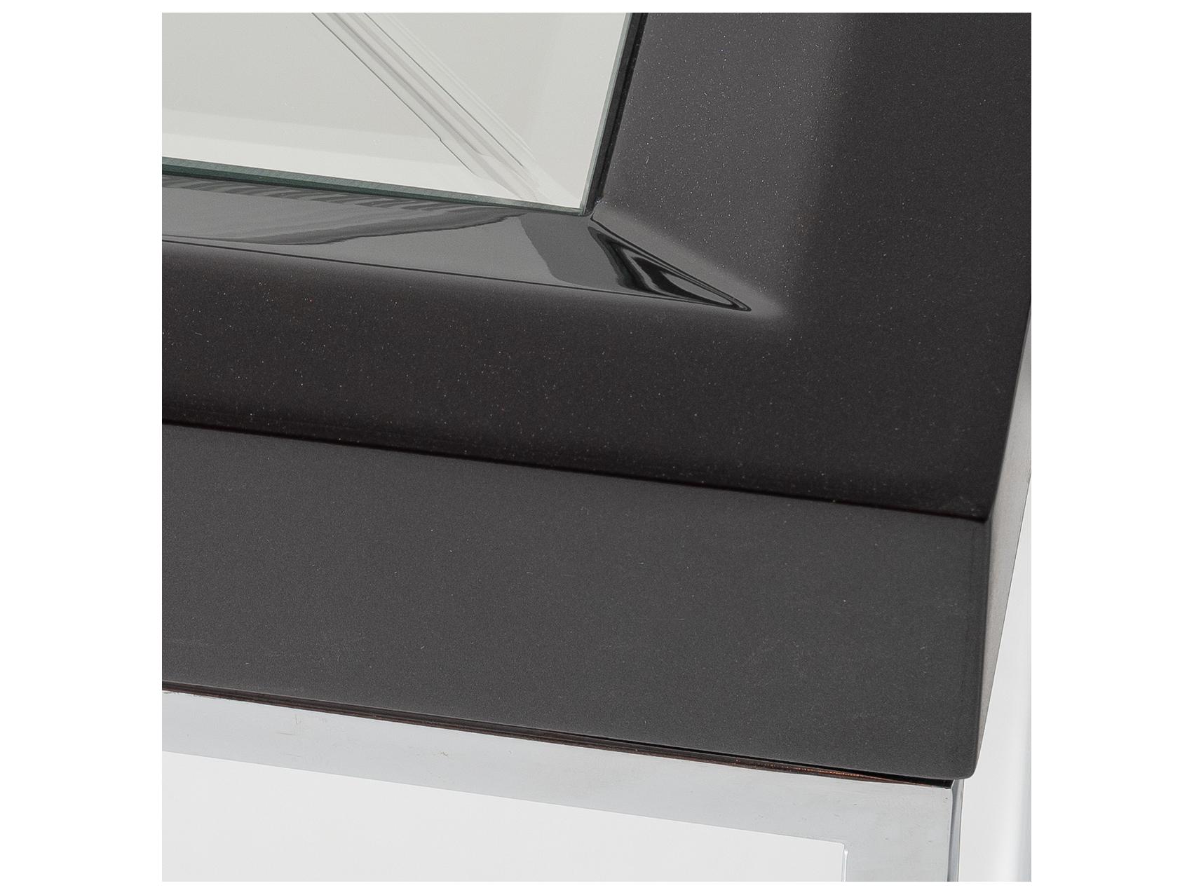 Michael Amini Carmela Square Mirror End Table