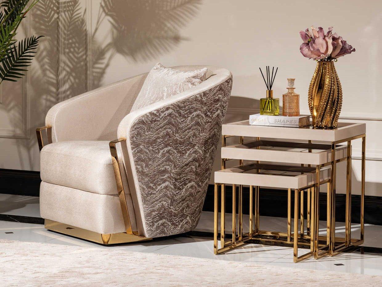 Michael Amini Carmela Living Room Set